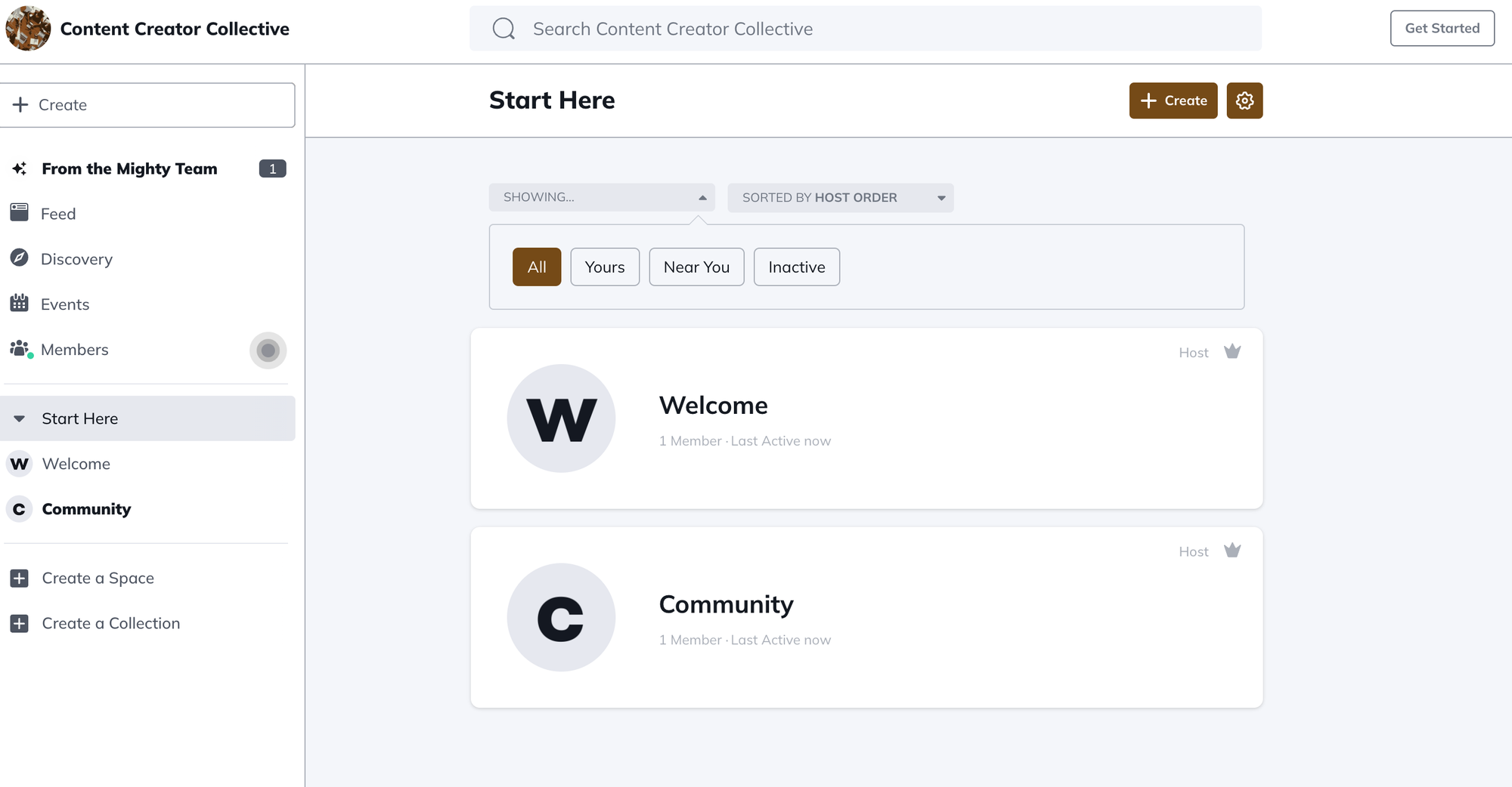Mighty Networks community