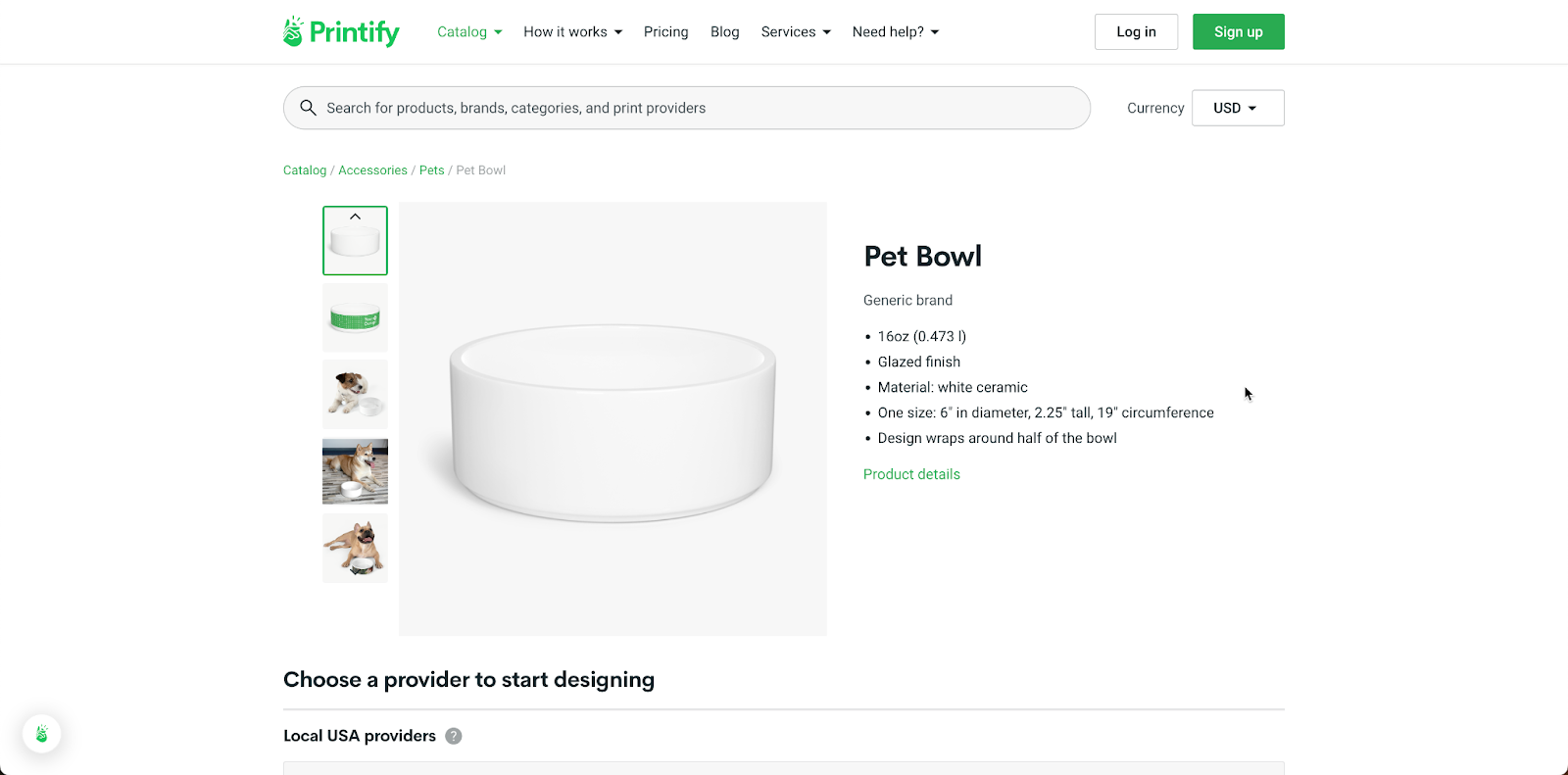 pet bowl