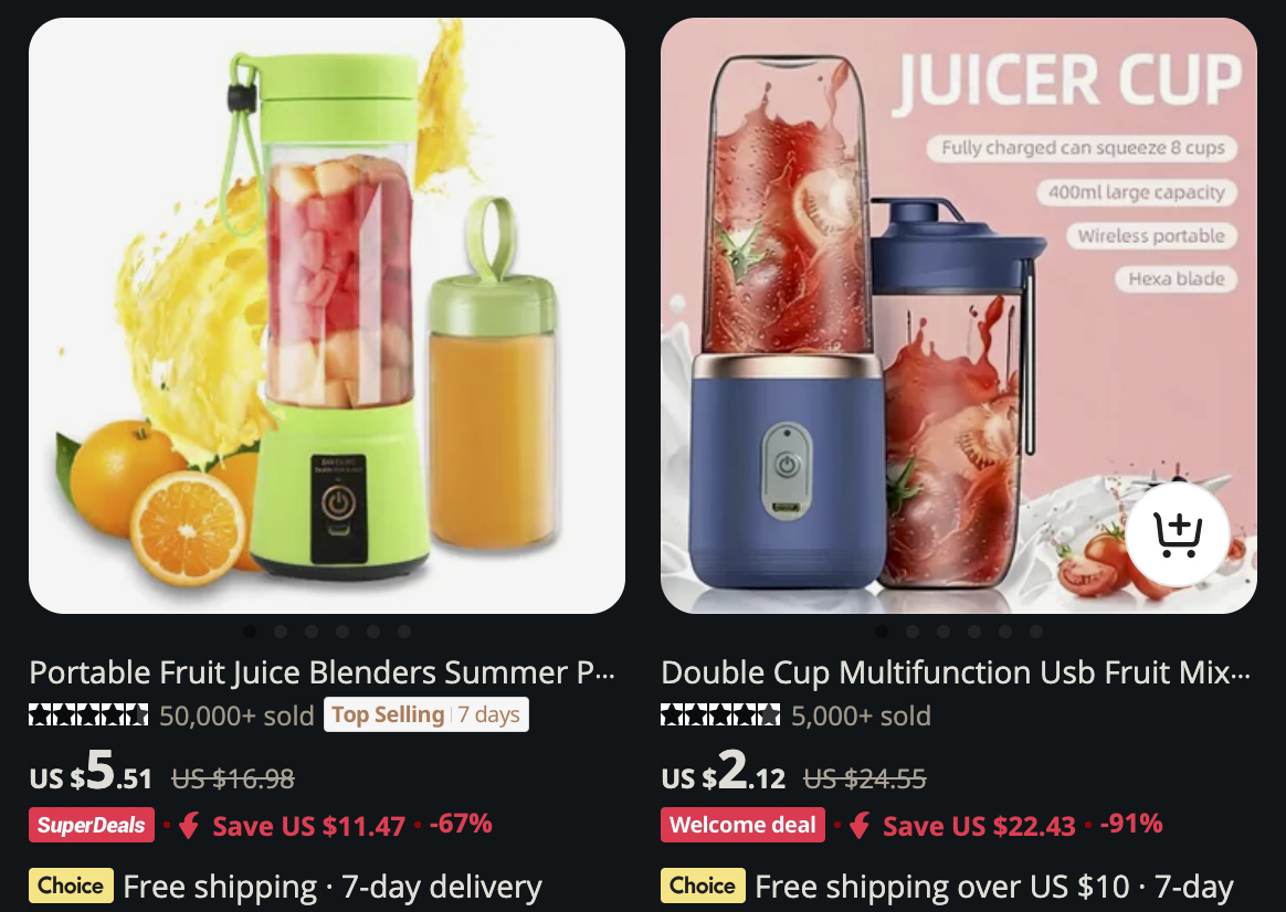 portable juicer