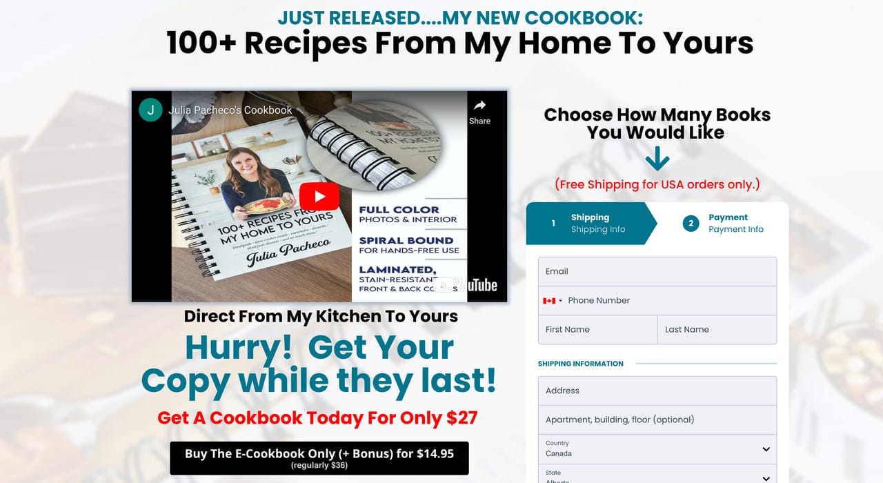 recipe ebook