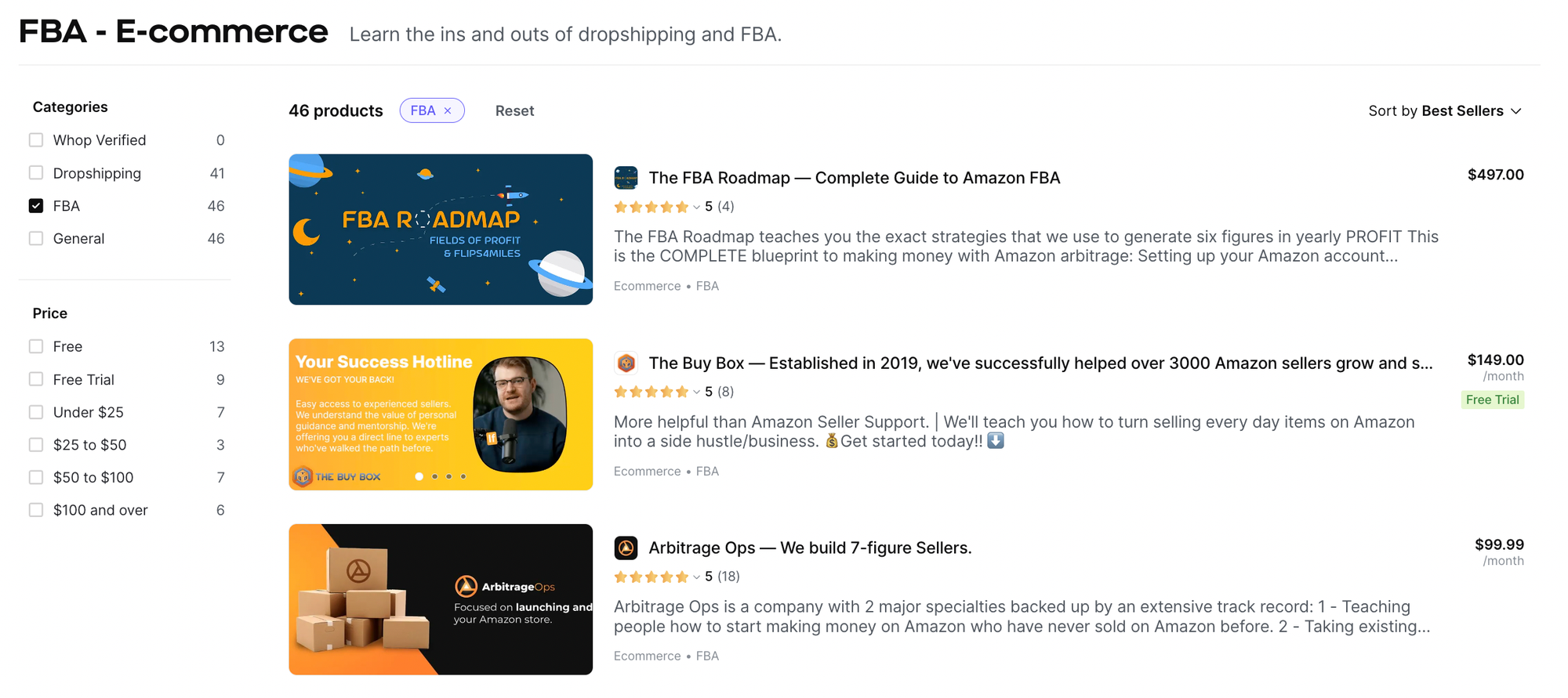 amazon fba whop