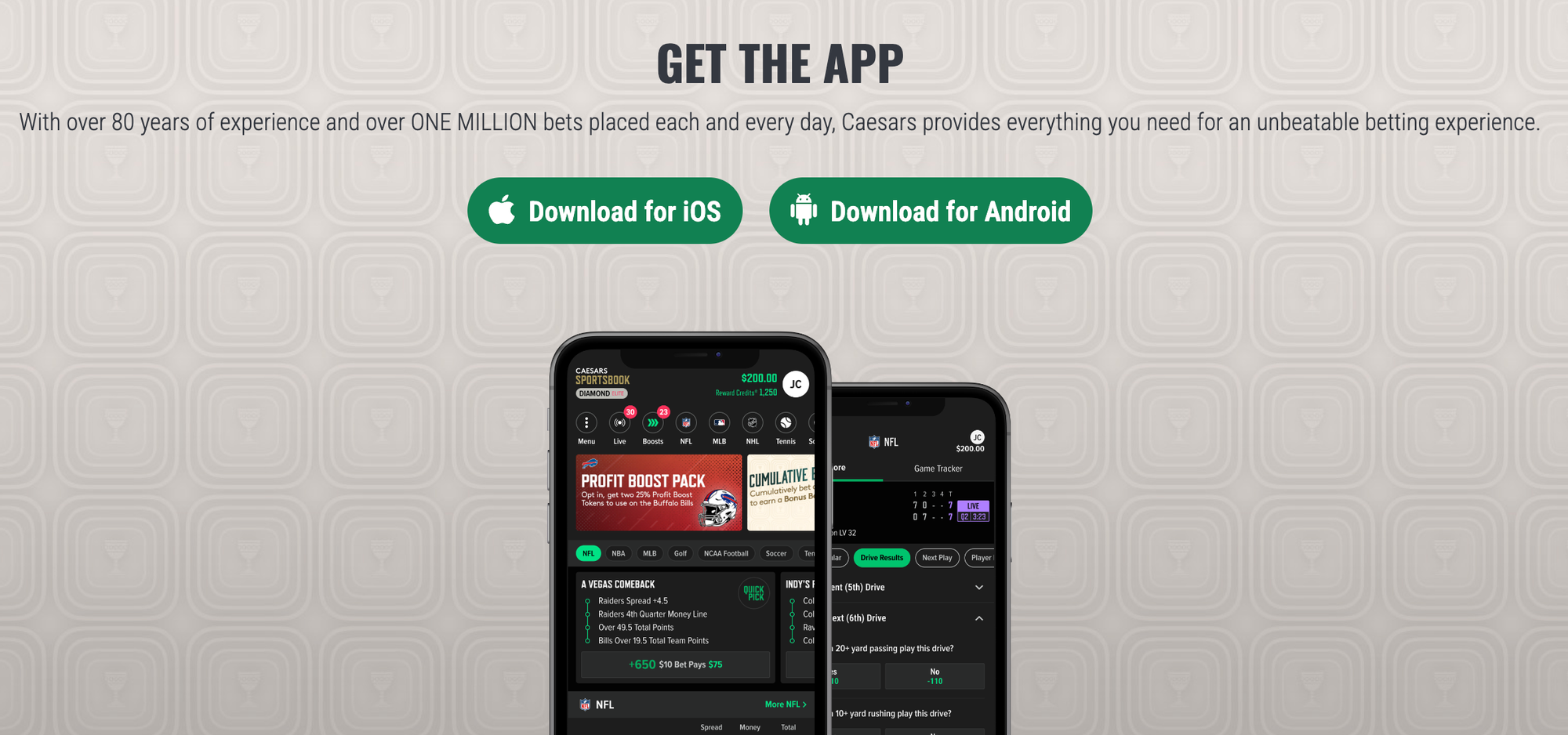 caesars sportsbook app