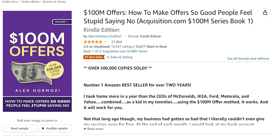 how to make offers so good