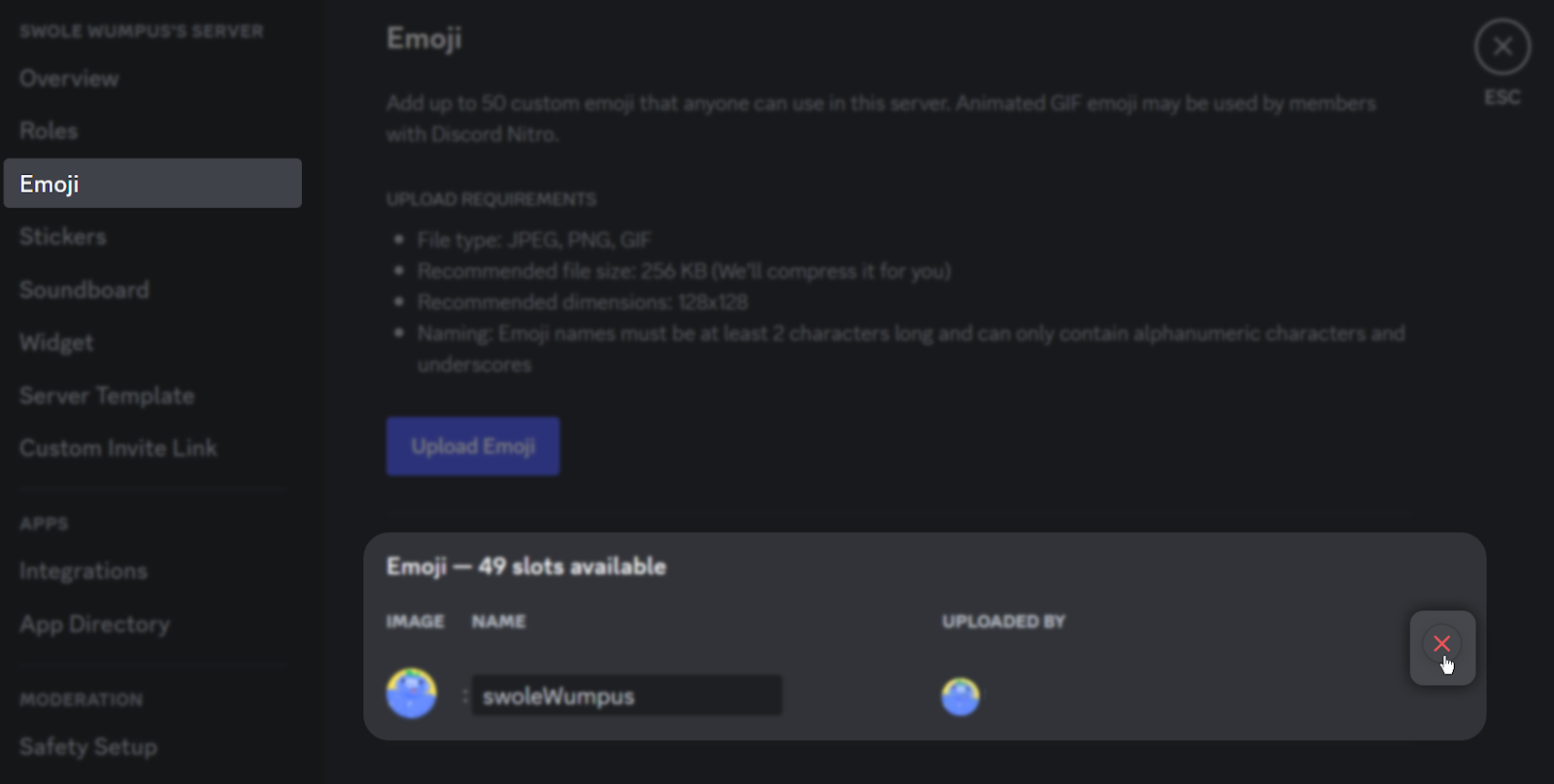 remove discrd emoji desktop