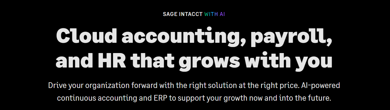 sage intacct