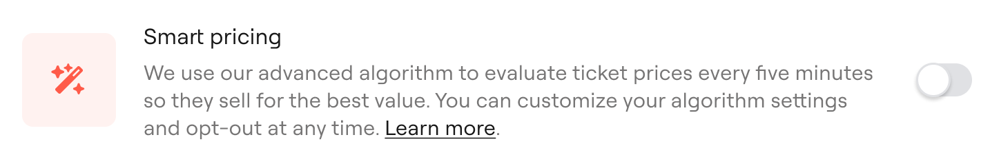 seatgeek smart pricing