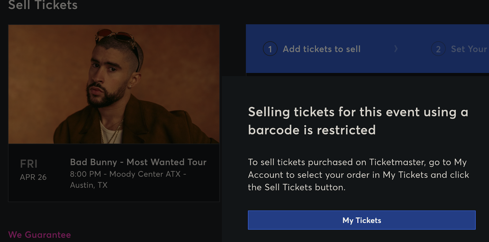 ticketmaster barcode