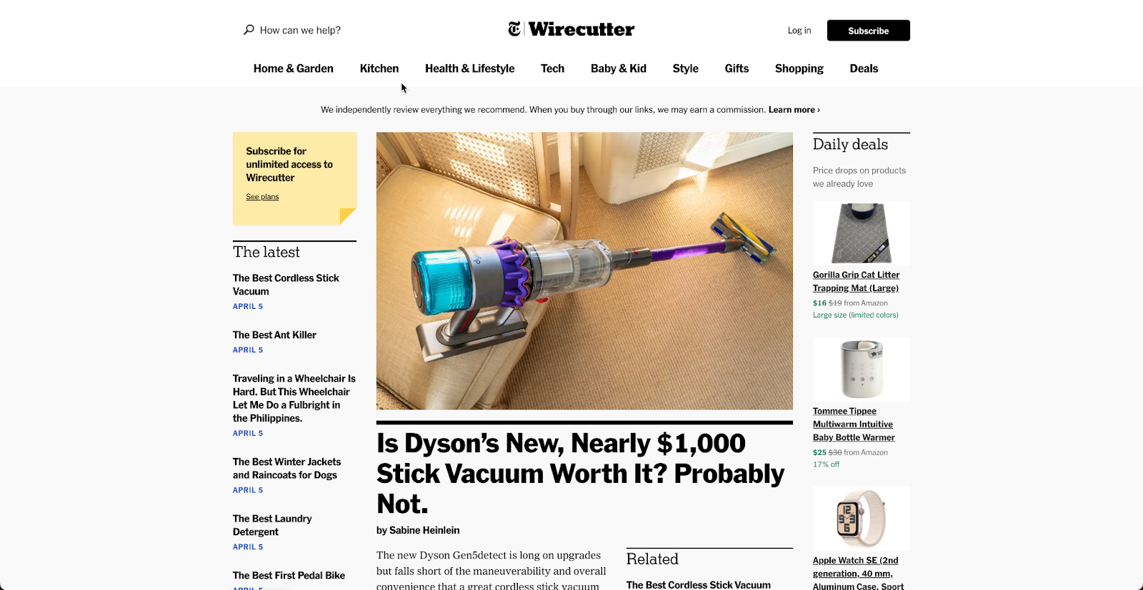 NYT wirecutter