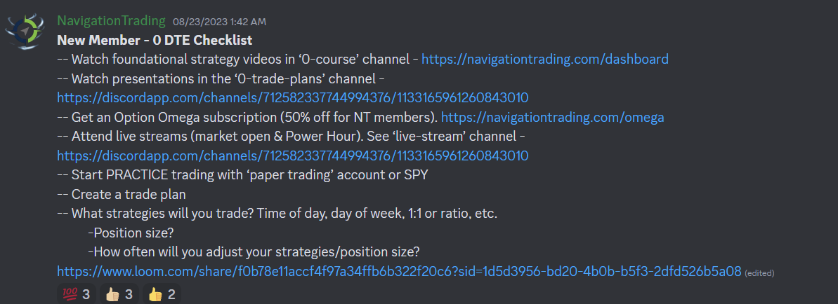day trading navigation