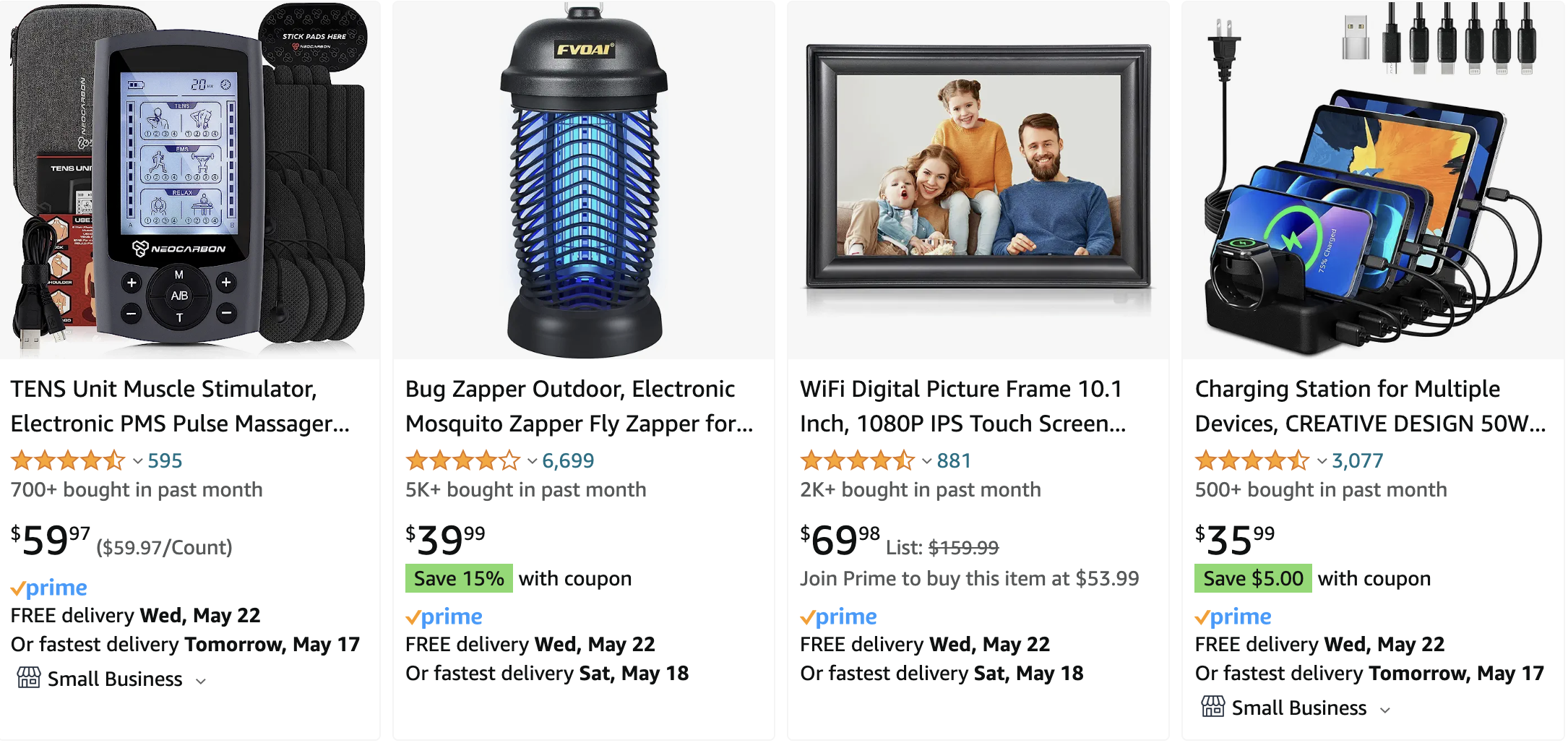 electronics on amazon