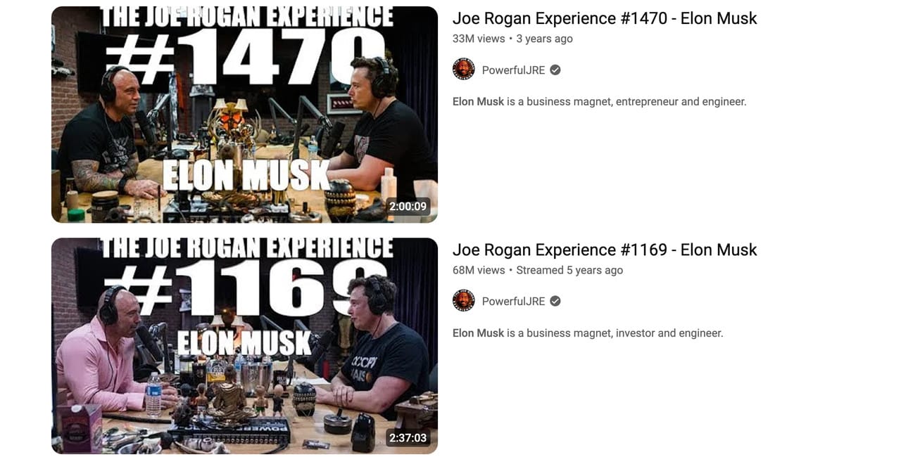 joe rogan podcast