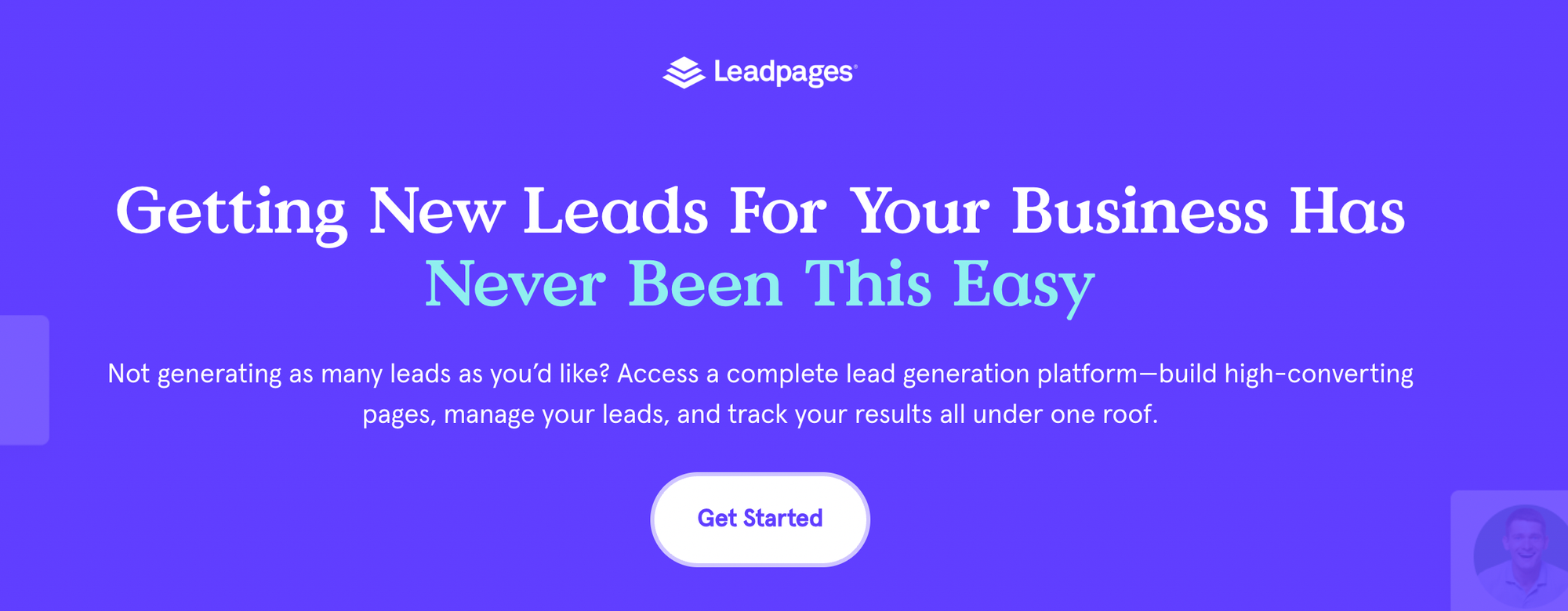 leadpages homepage
