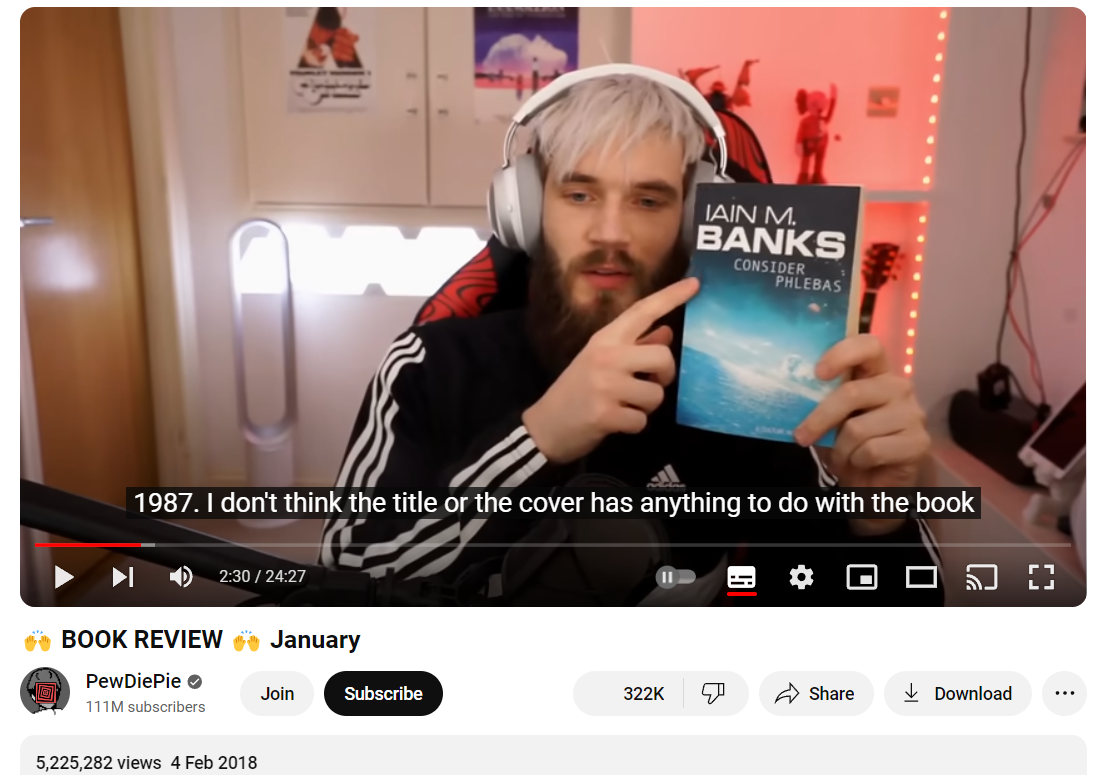 Felix Arvid Ulf Kjellberg book review