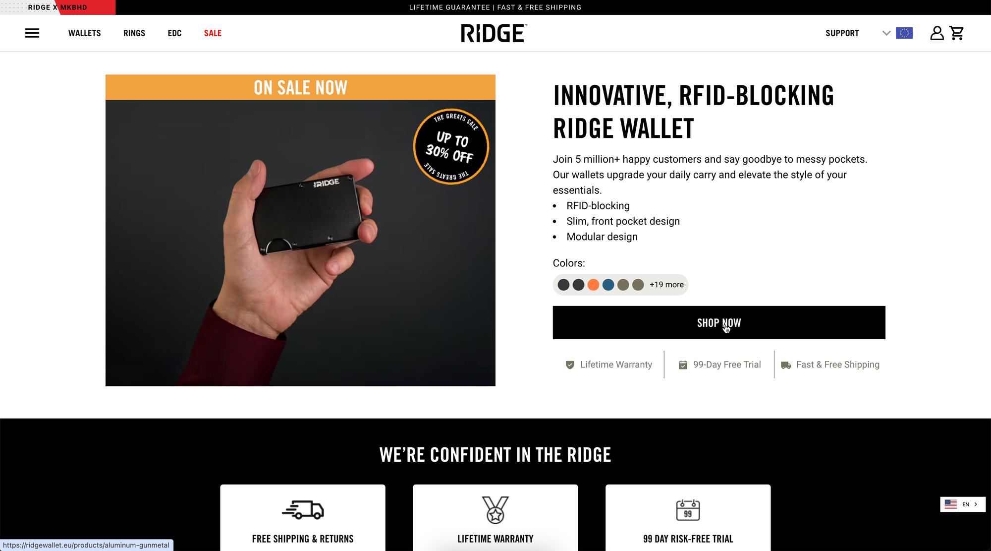 Effective call to action button