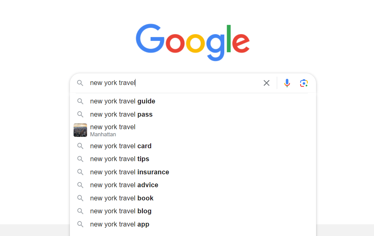 Google search