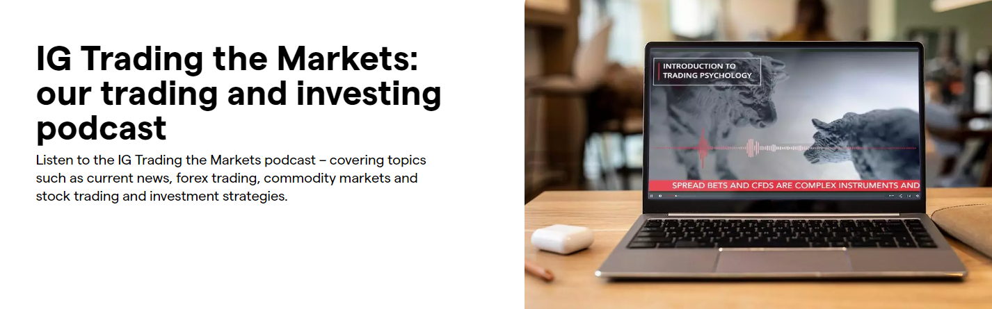 IG the trading markets