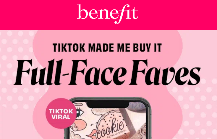 benefit tiktok ad