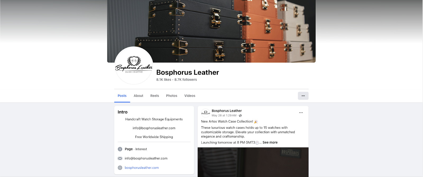 bosphorus leather facebook