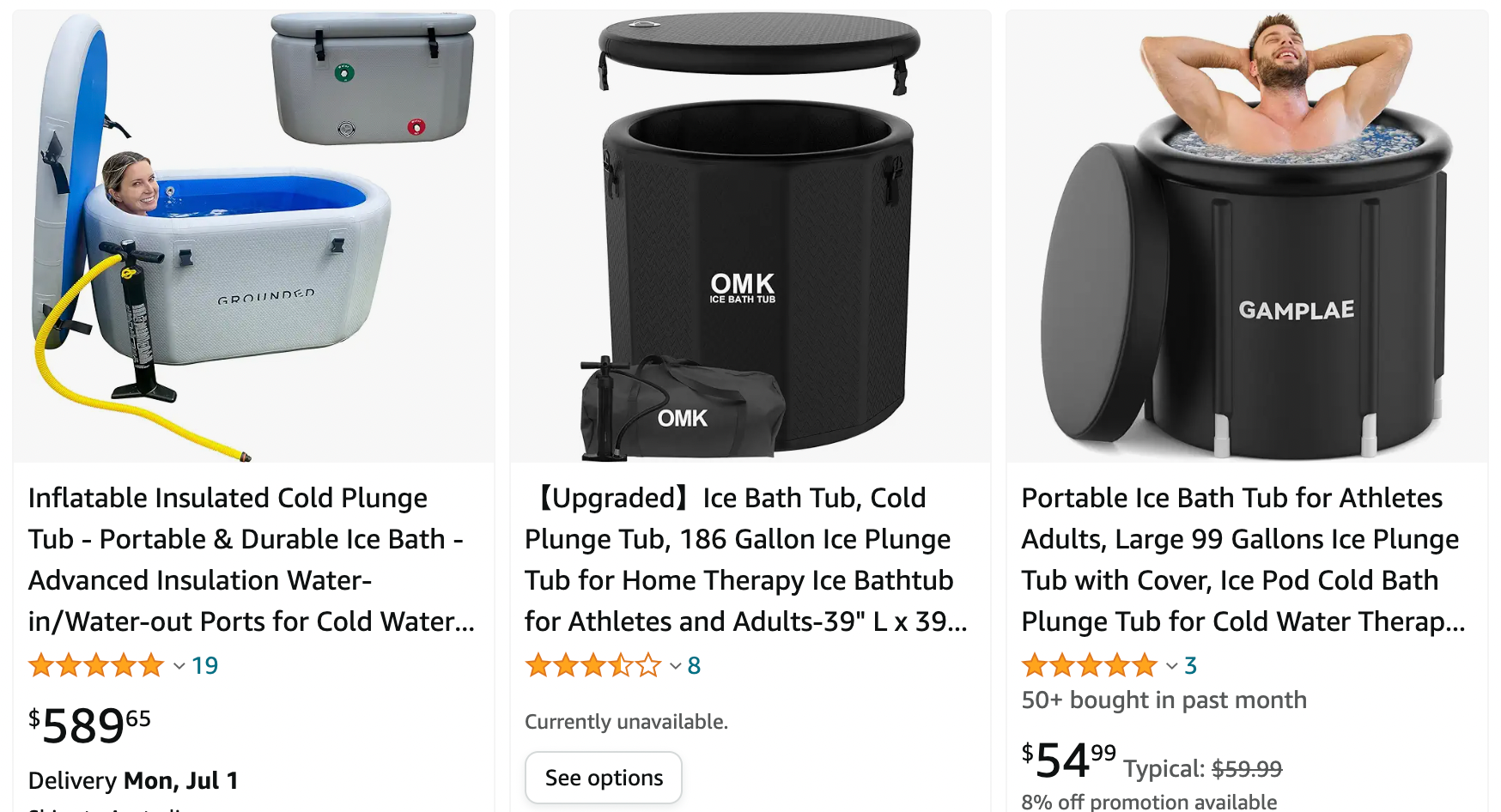 cold plunge dropshipping