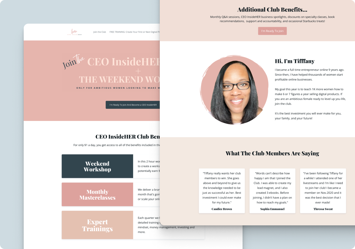 Podia paid communities