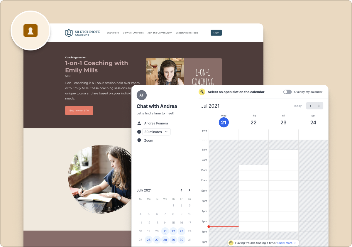 Podia coaching services