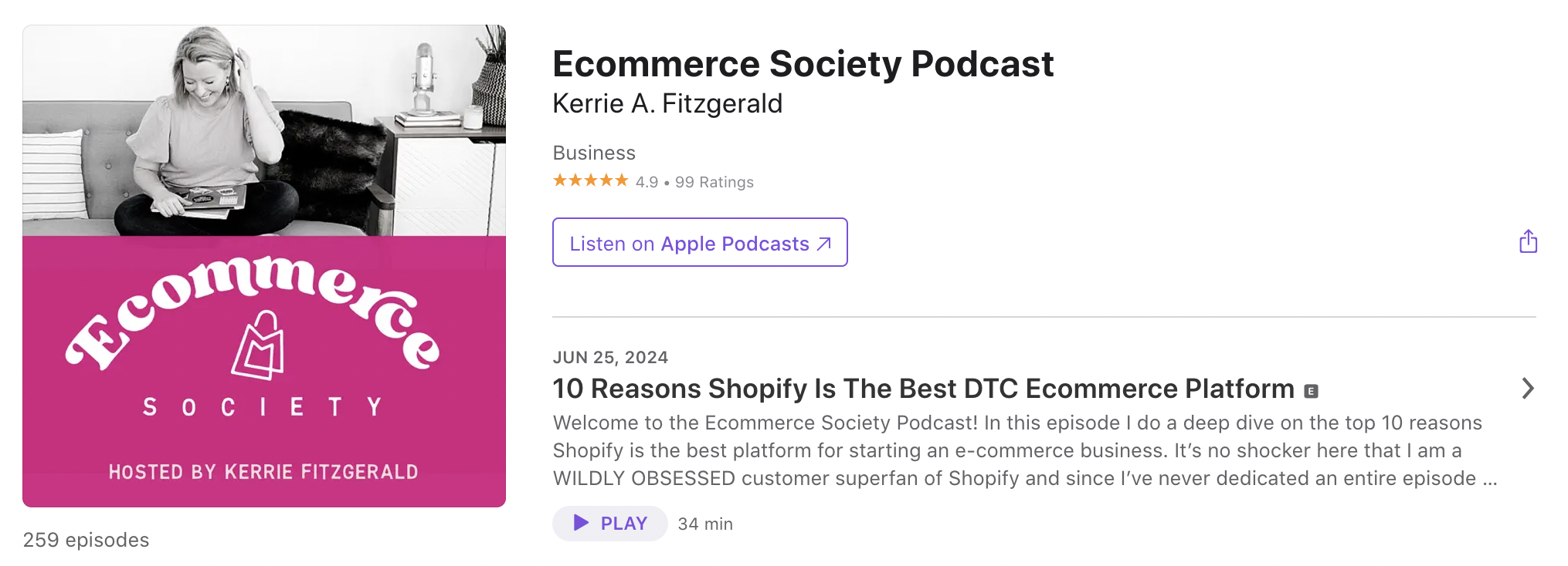 ecom society podcast