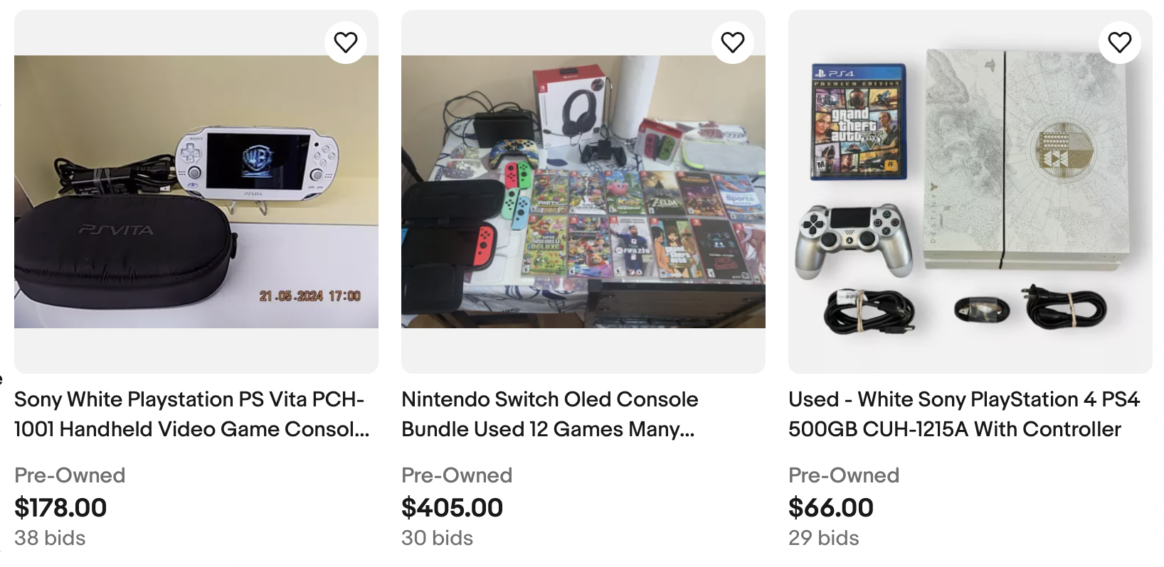 electronics to resell