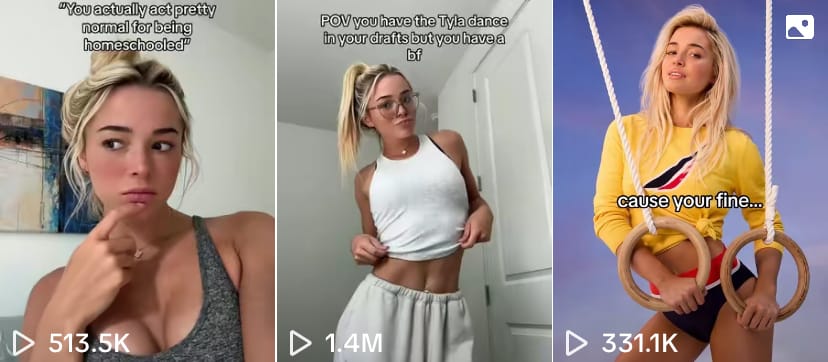 olive dunne tiktok