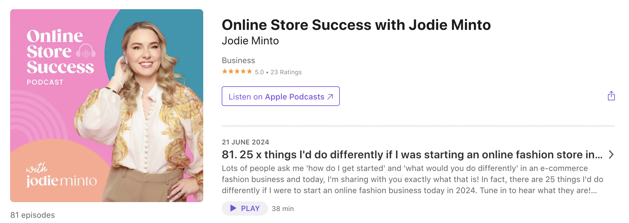 online store success