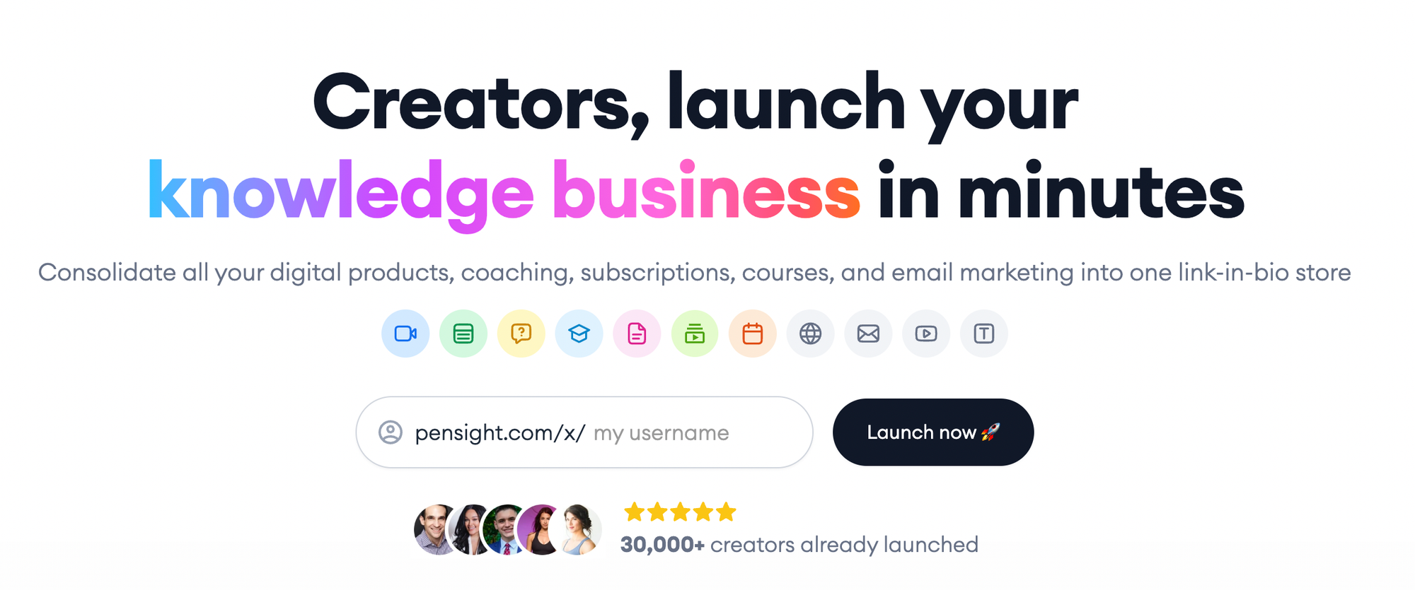 pensight homepage