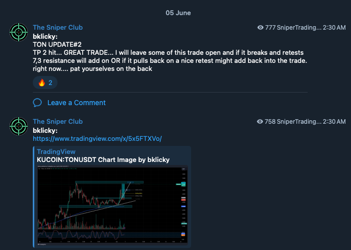 sniper club telegram