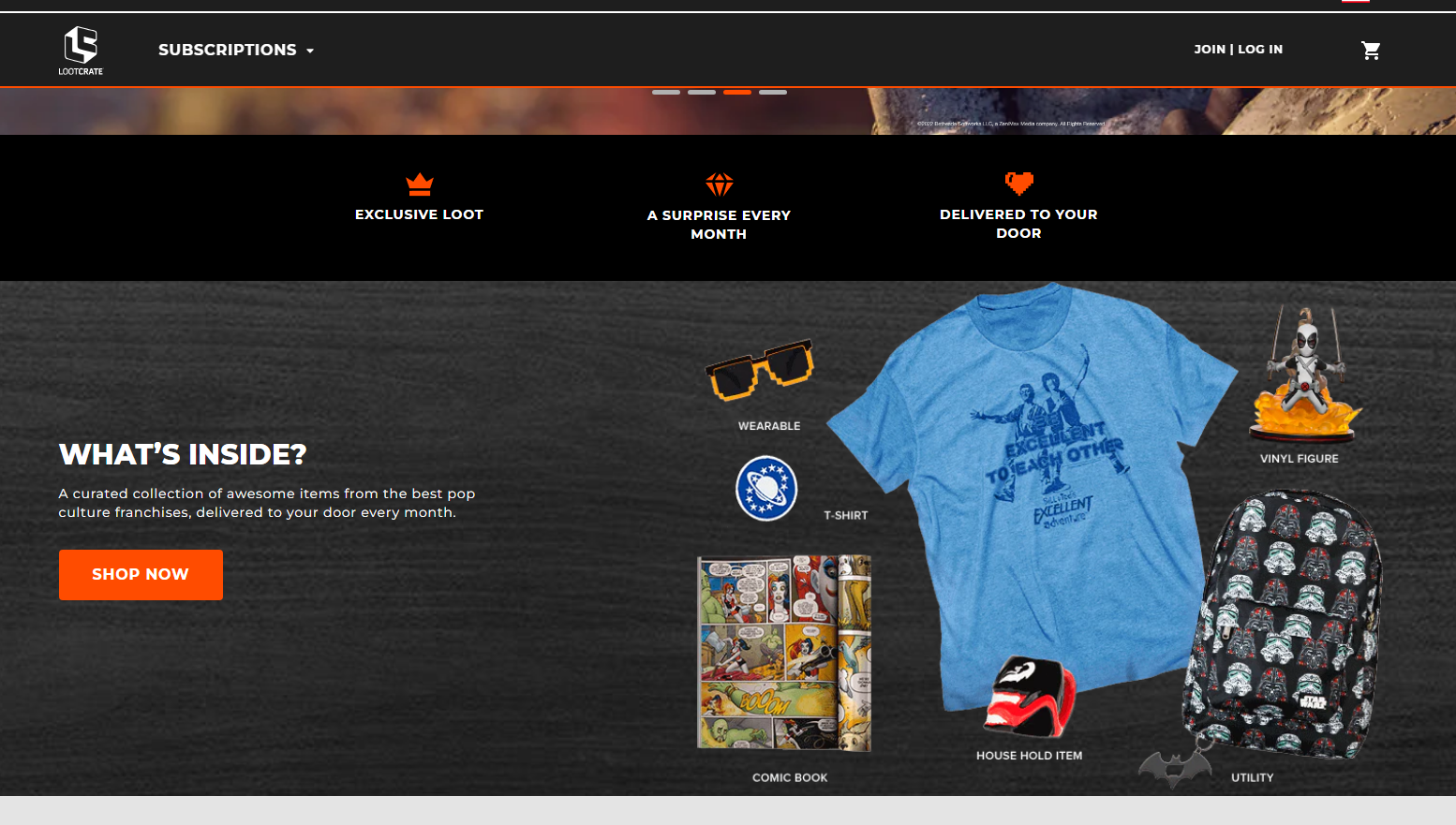 lootcrate screenshot