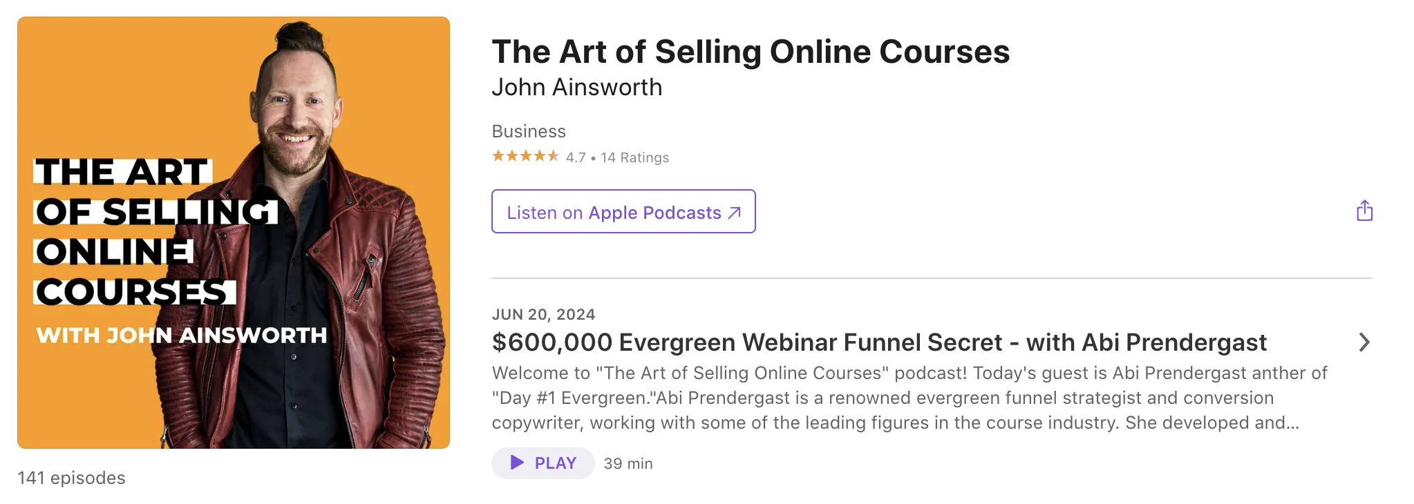 the art of selling online courses