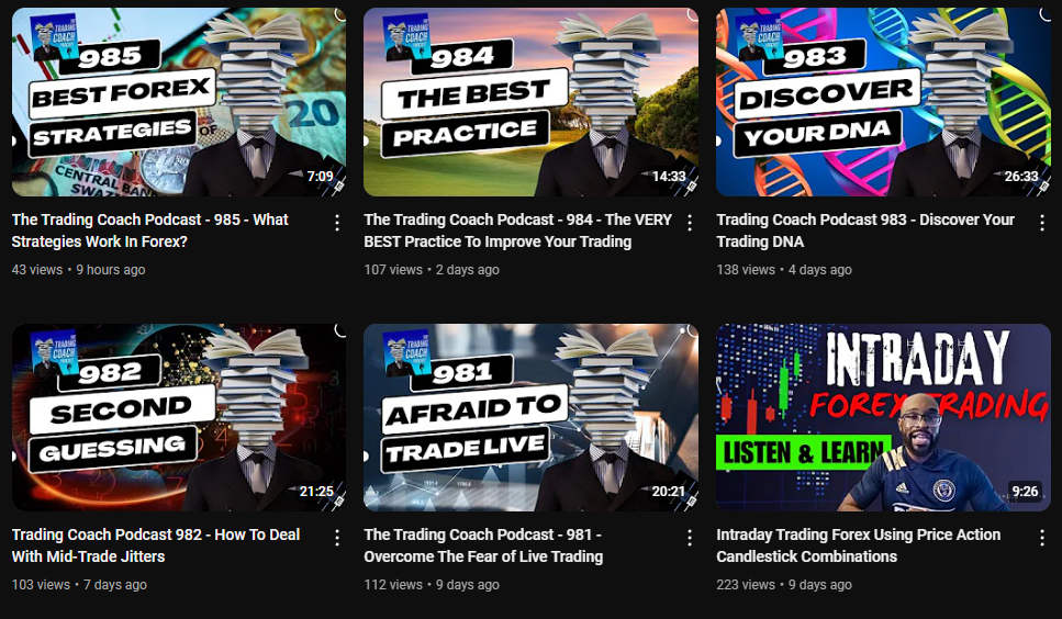 the trading coach podcast