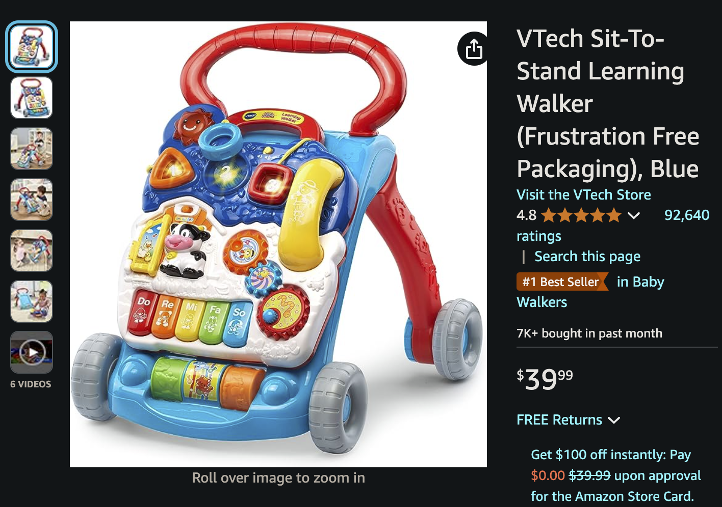 vtech walker