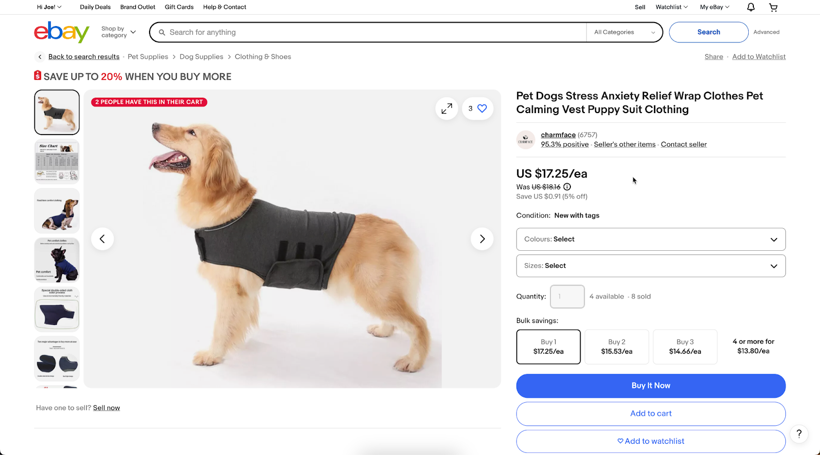 Pet clothing and toys