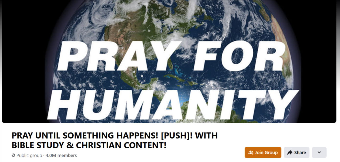 PRAY UNTIL SOMETHING HAPPENS! [PUSH]! WITH BIBLE STUDY & CHRISTIAN CONTENT!&nbsp;