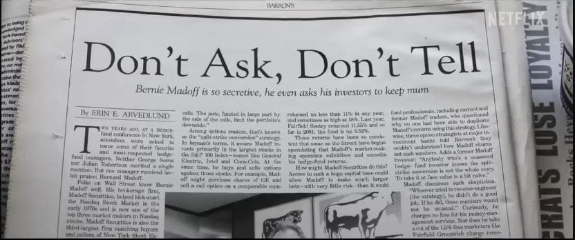 Madoff: The Monster of Wall Street (2023)&nbsp;