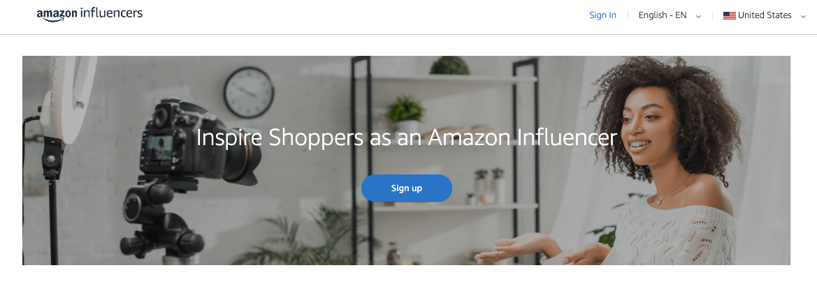 Amazon Influencer Program