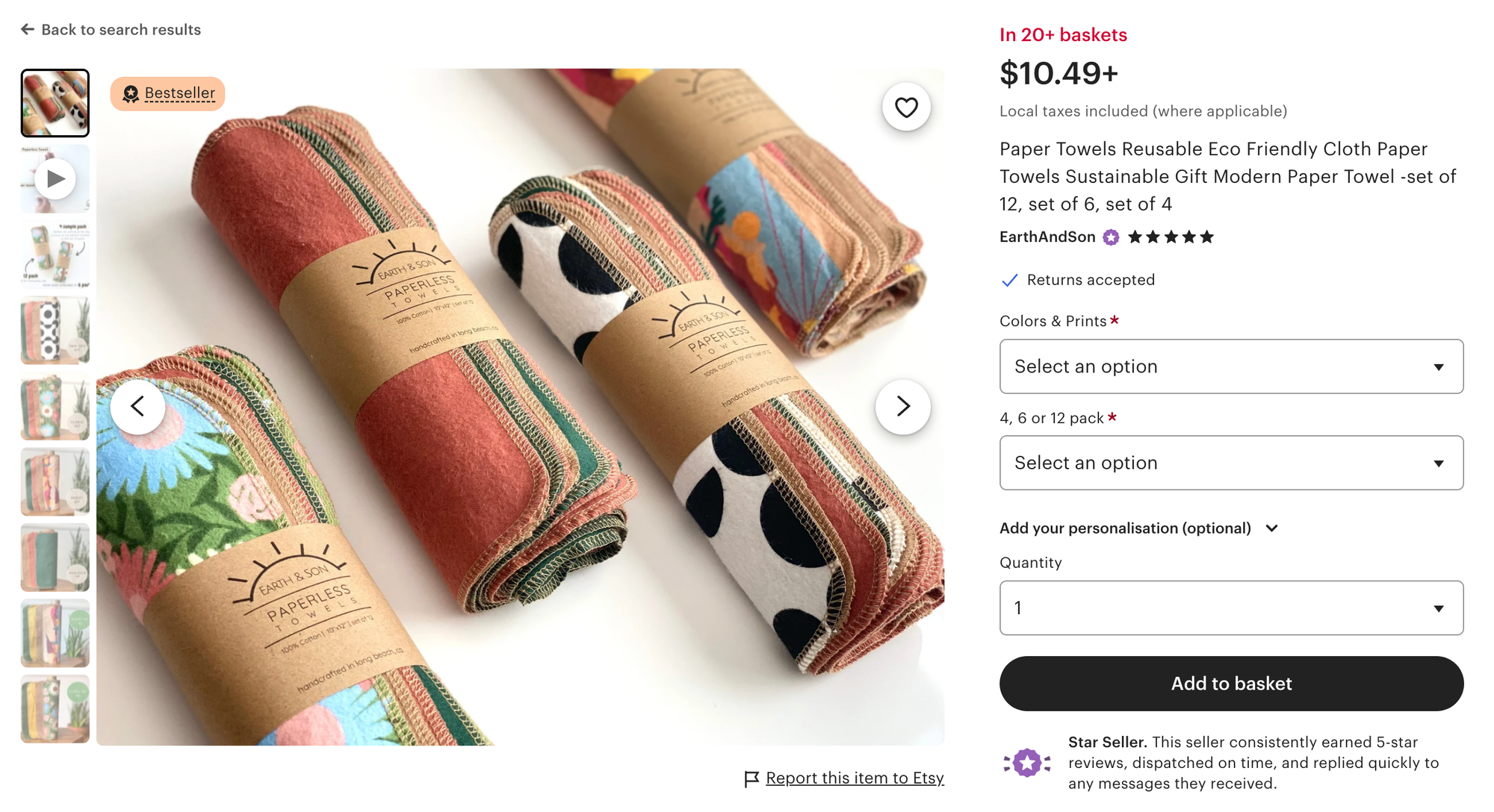 reusable paper towels