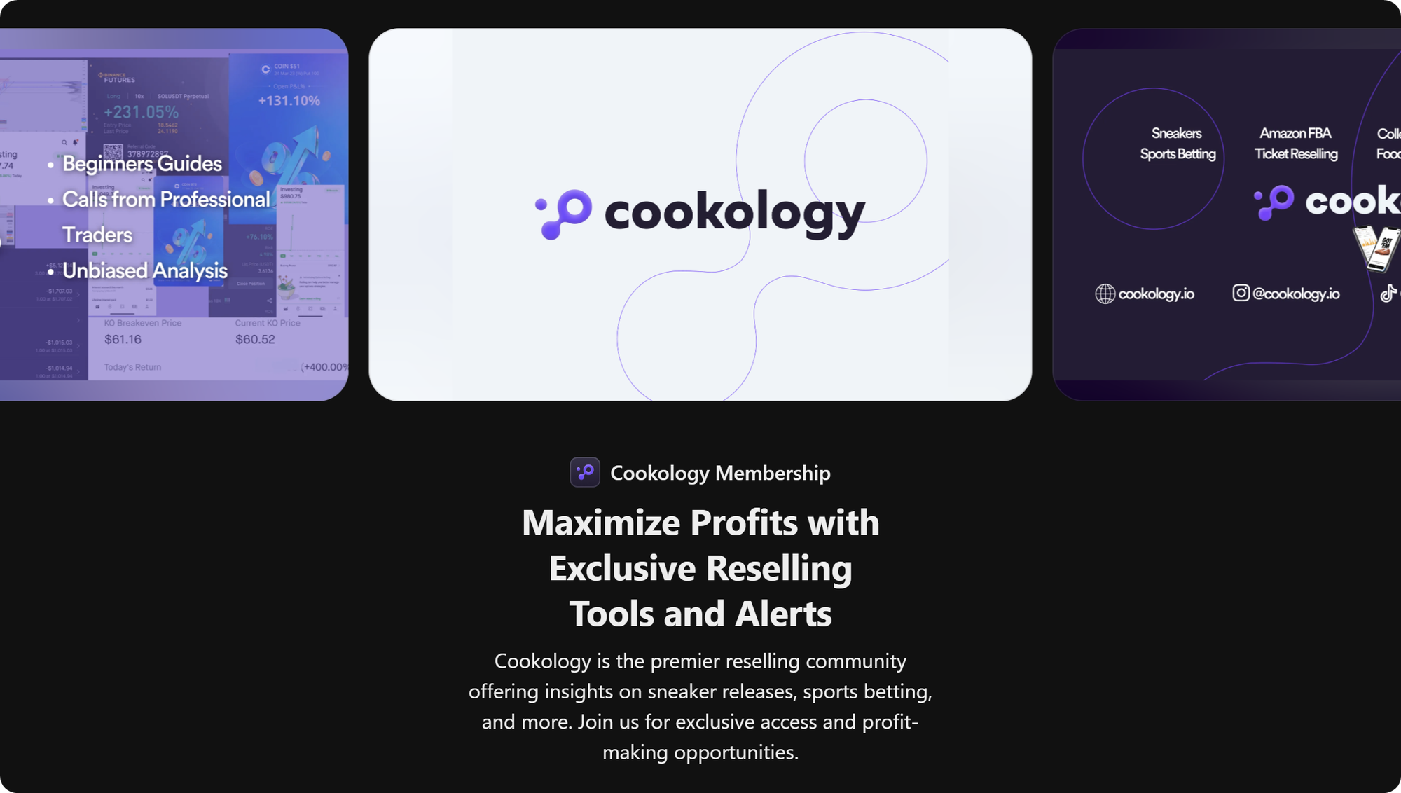 Cookology's Whop store page