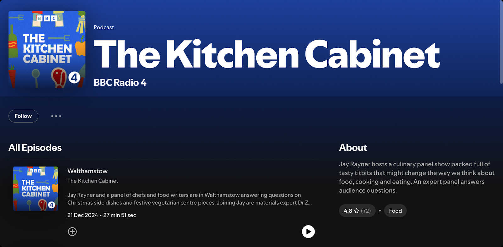 Jay Rayner's The Kitchen Cabinet