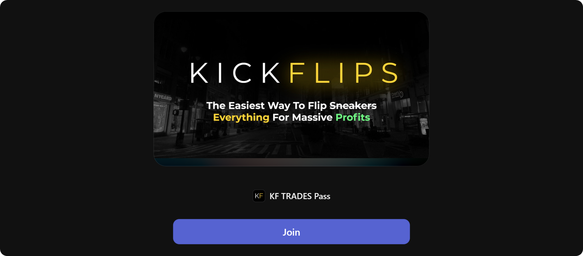 KickFlips PRO's Whop store page