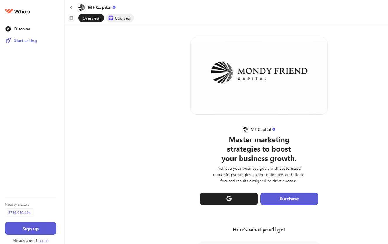 Marketing consultant