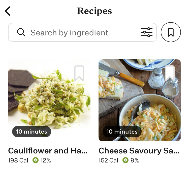 Noom recipes