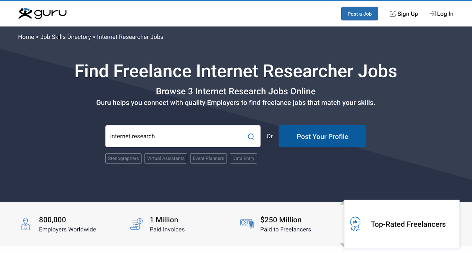 Online researcher