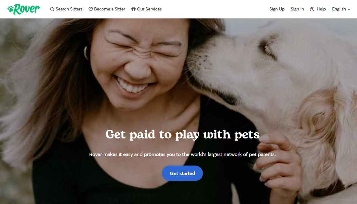 Pet sitter or dog walker