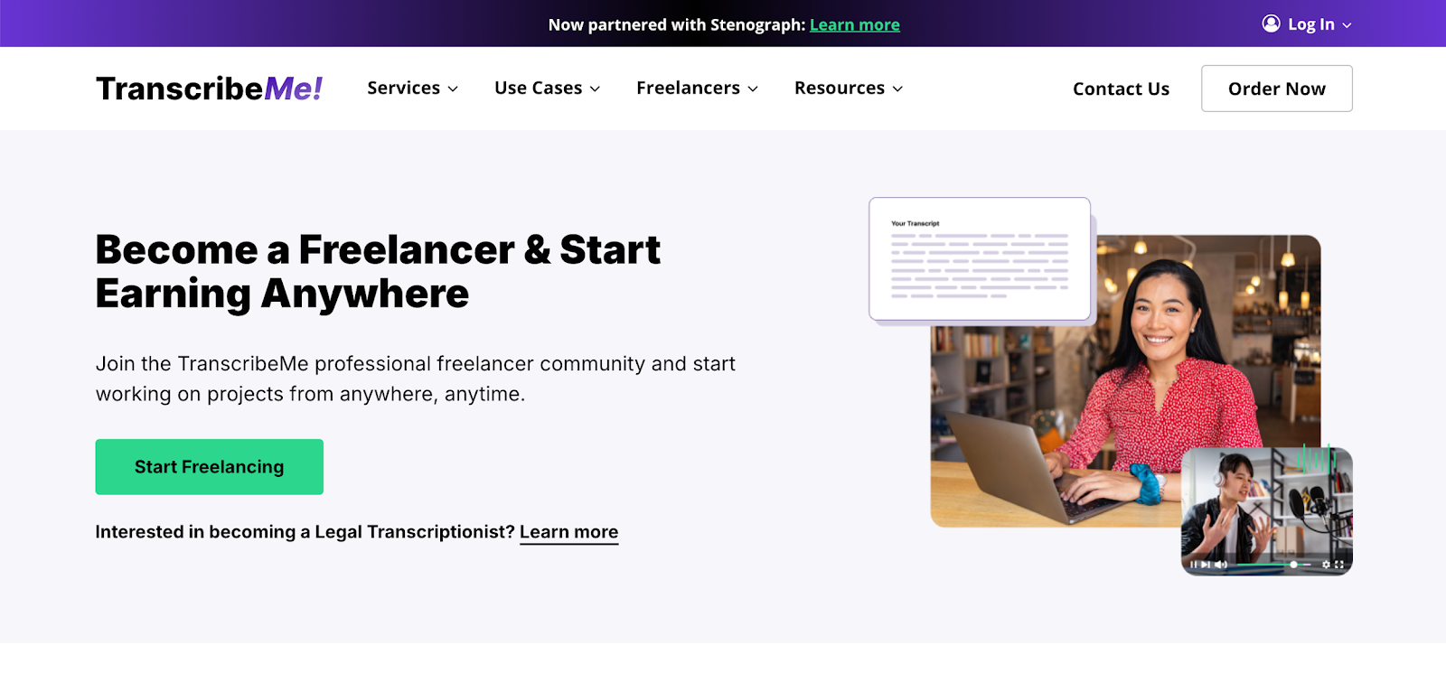 Transcription services