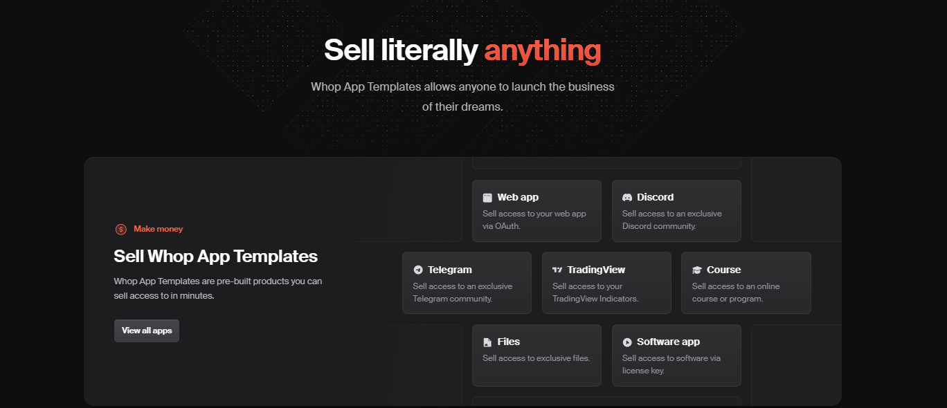 Monetize your podcast with Whop