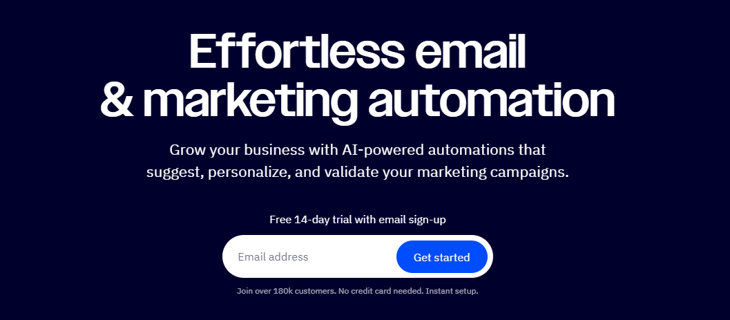 activecampaign screenshot